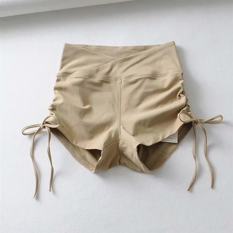 Dámske Šortky Na Jogu So Sťahovacou Šnúrkou 2023 Skinny Running Shorts