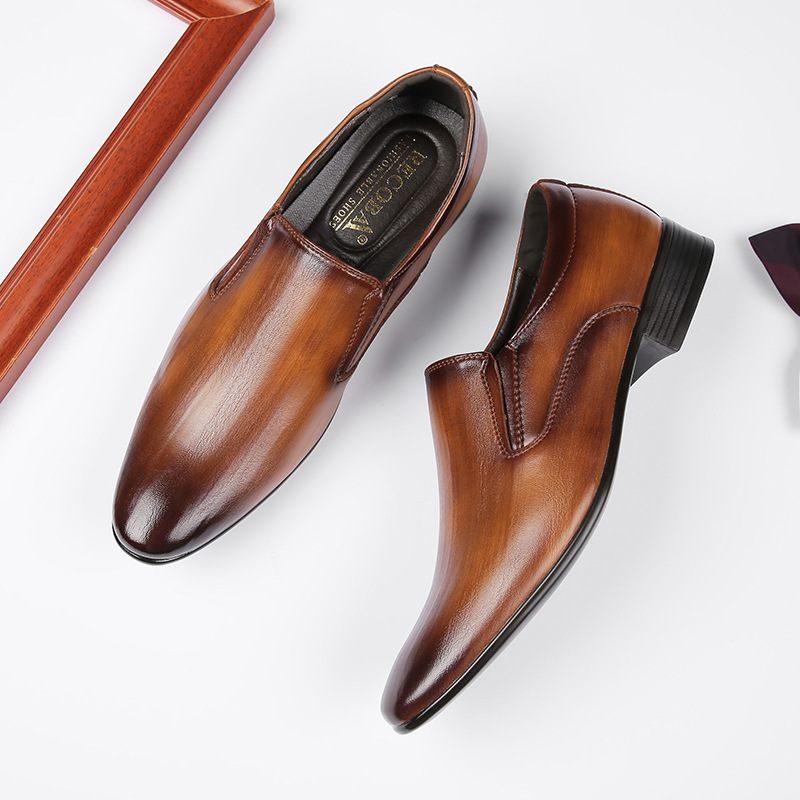 2023 Nové Neformálne Slip-on Business Formálne Šaty Topánky Mužské Pánske Mokasíny Priedušný Príliv