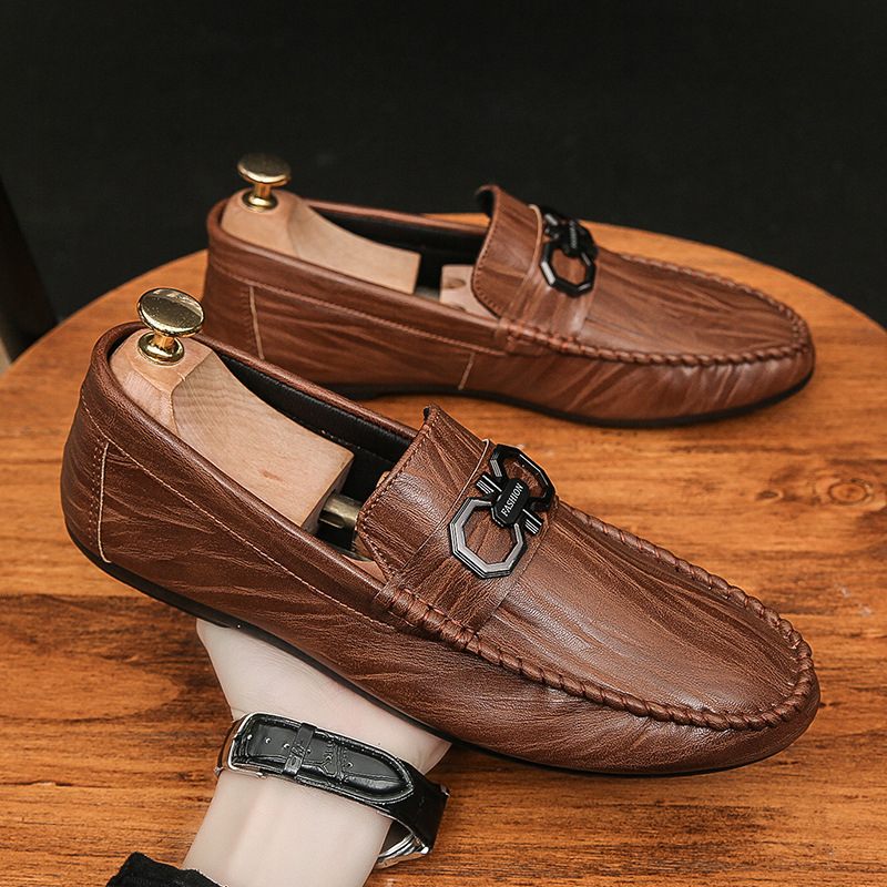 Doudou Shoes Pánske 2023 Nové Letné Priedušné Trendové Šaty Topánky Módne Ležérne