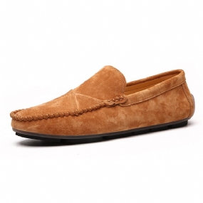 Veľké Slip-on Mokasíny Kožené Topánky Hrášok Nazúvacie Ležérne Trendy Pánske Retro Na Jazdu Nové