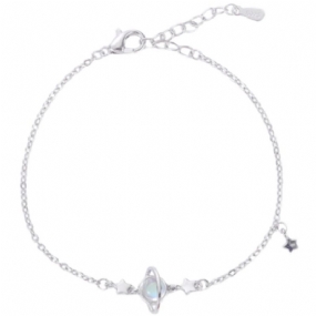 New Moonstone Planet Náramok Dámsky Módny Študent Temperament Šperky Priateľky