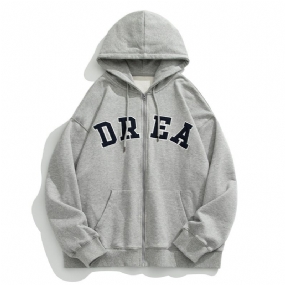 Bavlnená Pánska Trendy Bunda Cardigan S Kapucňou