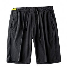 Pánske Teplákové Šortky Cropped Mesh Casual