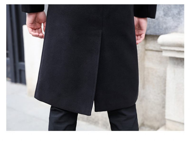 2023 Pánske Trenčkoty Módne Kabáty Slim Fit