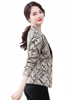 Blejzery Coat Ladies 2023 Slim Fit Ležérne Skrátené Saká Trend
