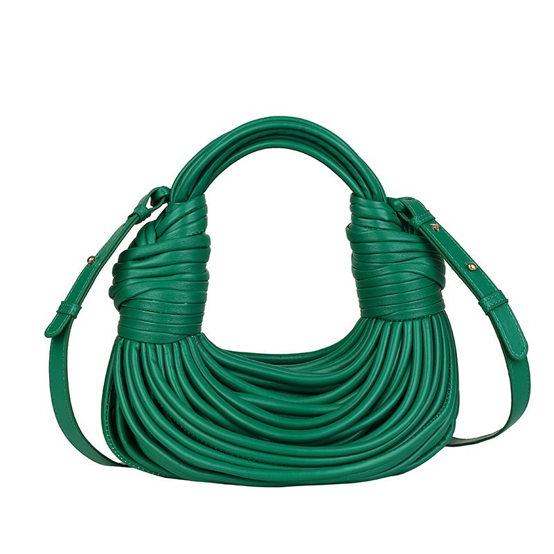 Ručne Tkaná Kabelka La Bread Women Messenger Bag 2023 Creative Noodle Taška Na Jedno Rameno Do Podpazušia