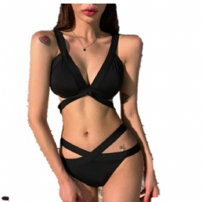 Nové Plavky 2023 Dámske Bikiny Krásne Zadné S Trojbodovým Popruhom