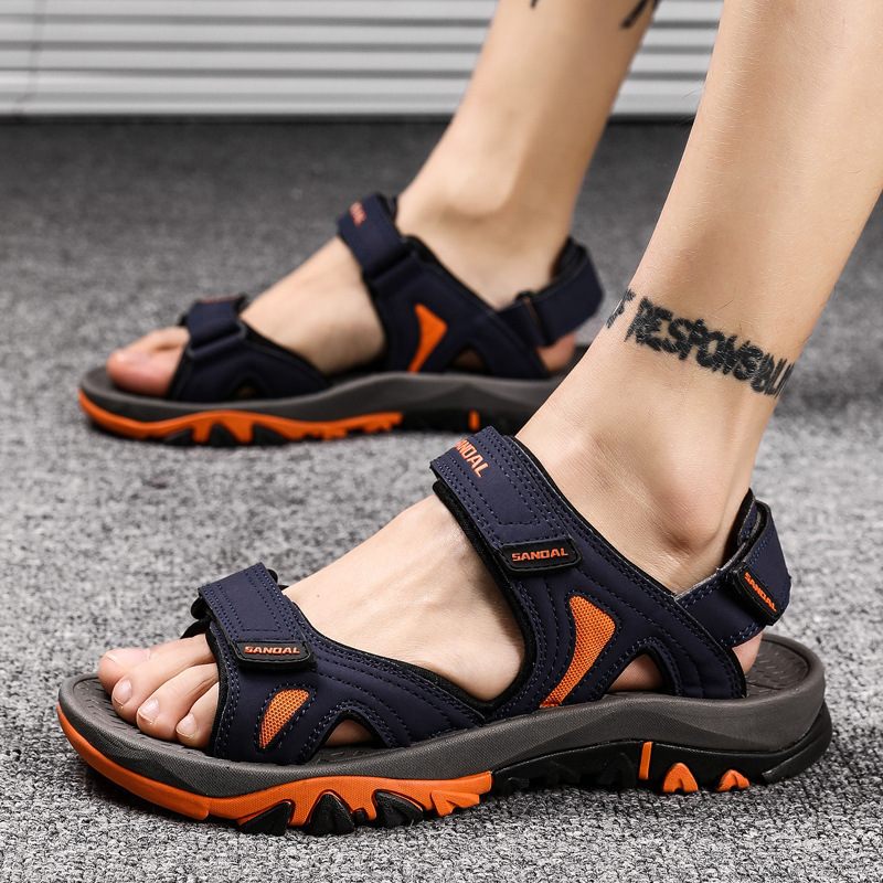 4546 Veľká Veľkosť Pánske Sandále Športové Leto Nový Trend Vonkajší Voľný Čas Otec Plážové Topánky Papuče