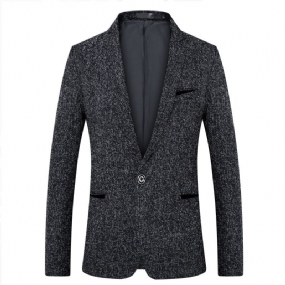 Jesenné Pánske Ležérne Blejzreblazery Slim Youth Coat Trendy Topy