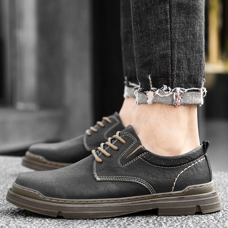 Pánske Topánky 2023 Jarné A Letné Skate Nízke Obuvnícke Martin Outdoor Retro Veľká Hlava Neformálne