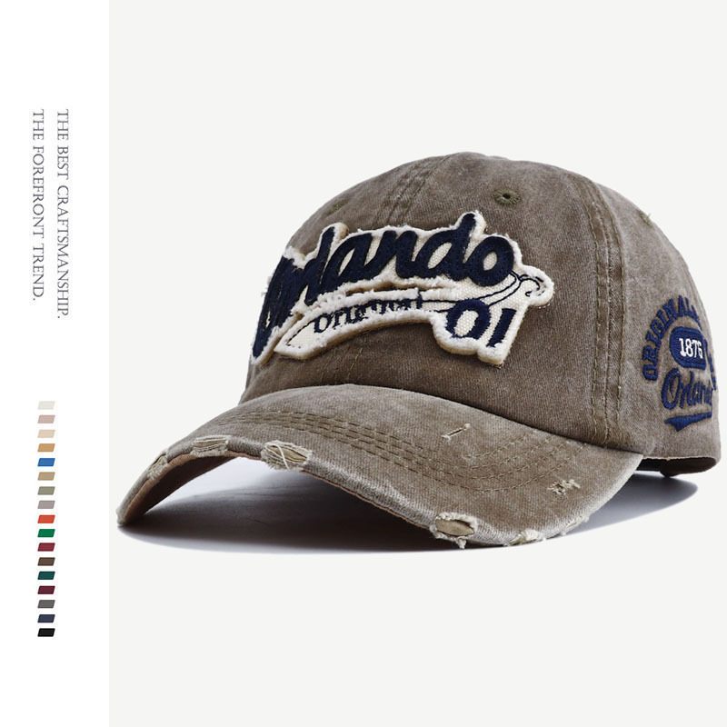 2023 Nová Čiapka Dievčenská Retro Baseballová Pánska Džínsová Soft Top Cap