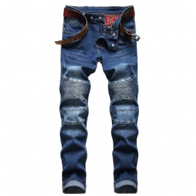 Vintage Cargo Jeans Pánske Voľné Nohavice So Širokými Rovnými Nohavicami