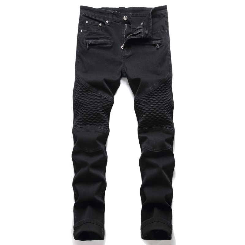 Vintage Cargo Jeans Pánske Voľné Nohavice So Širokými Rovnými Nohavicami
