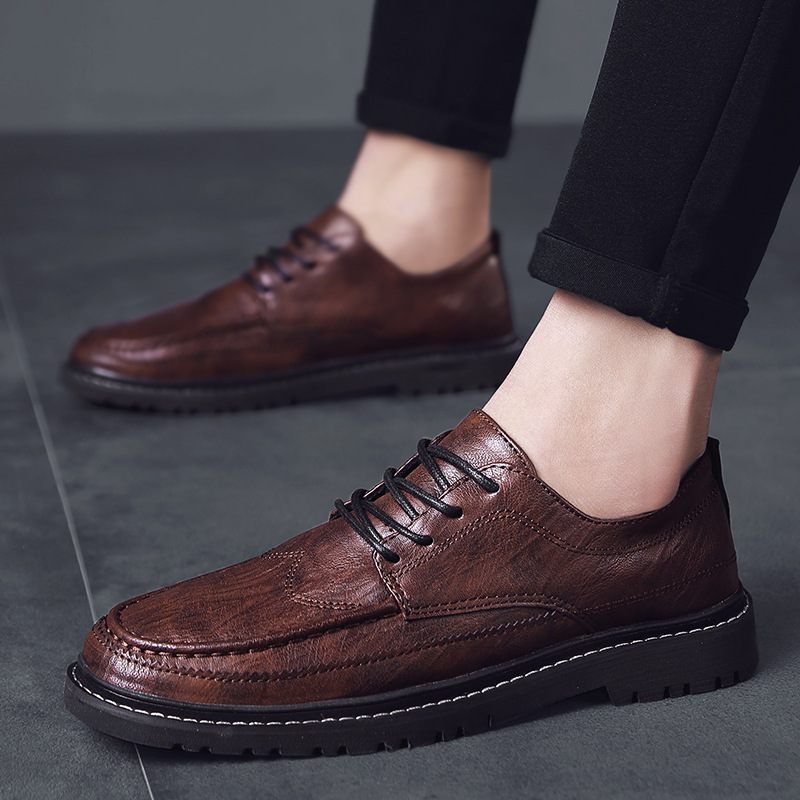 2023 Jarné Neformálne Pánske Spoločenské Topánky Brogue Trendy Ploché