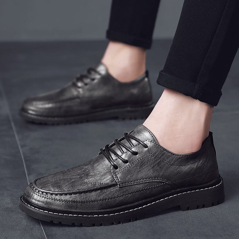 2023 Jarné Neformálne Pánske Spoločenské Topánky Brogue Trendy Ploché