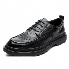 2023 Nové Spoločenské Topánky Pánske Kožené Brogue Business Casual
