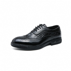 Podnikateľské Pánske Topánky Na Voľný Čas Veľkosti 46 Na Jeseň Gentleman Brogue Spoločenské Trendy