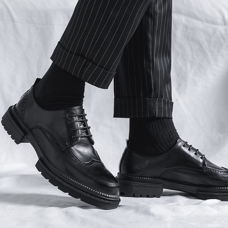 Veľká Veľkosť Brogue Topánky Pánske 45 Trendy Neformálne Svadobné 46 Spoločenské Šaty So Špicatou Špičkou Pre Ženícha